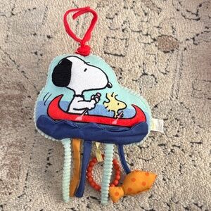 Peanuts Snoopy and Woodstock Blue and Red Stuffed Toy